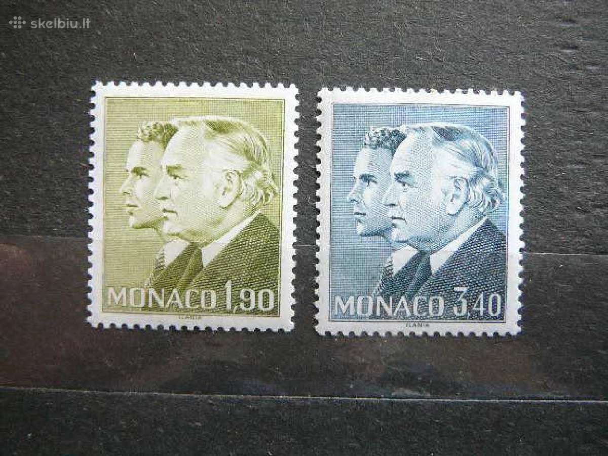 Princas Albertas Monakas 1986 Mnh mn1763