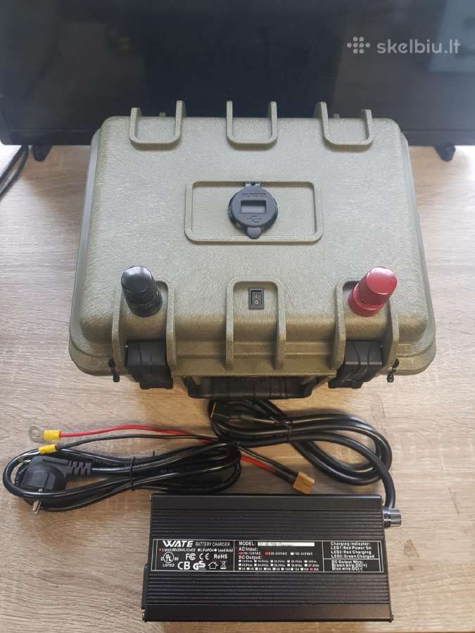 Lifepo4 12,8v 100ah žvejybai - nuotraukos Nr. 7