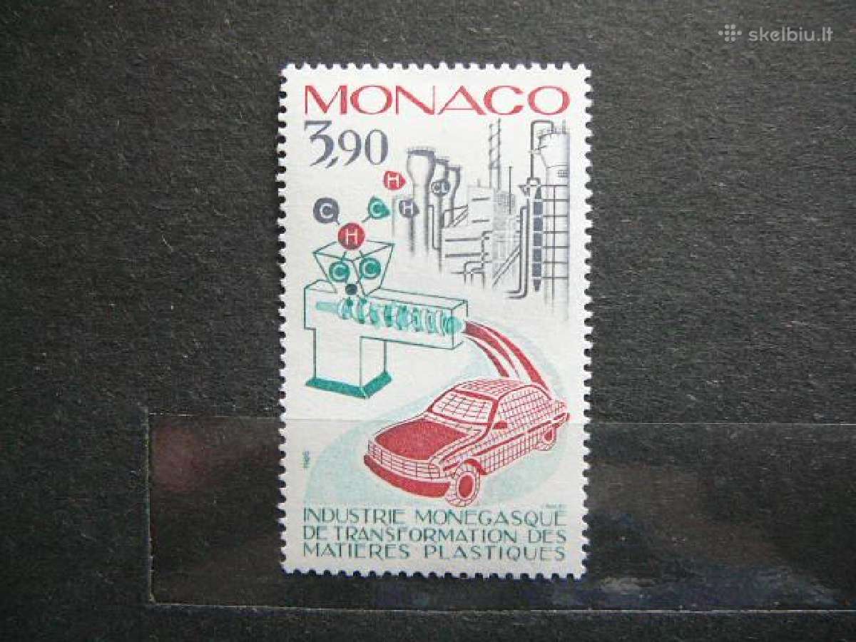 Automobiliai Monakas 1986 Mnh mn1768