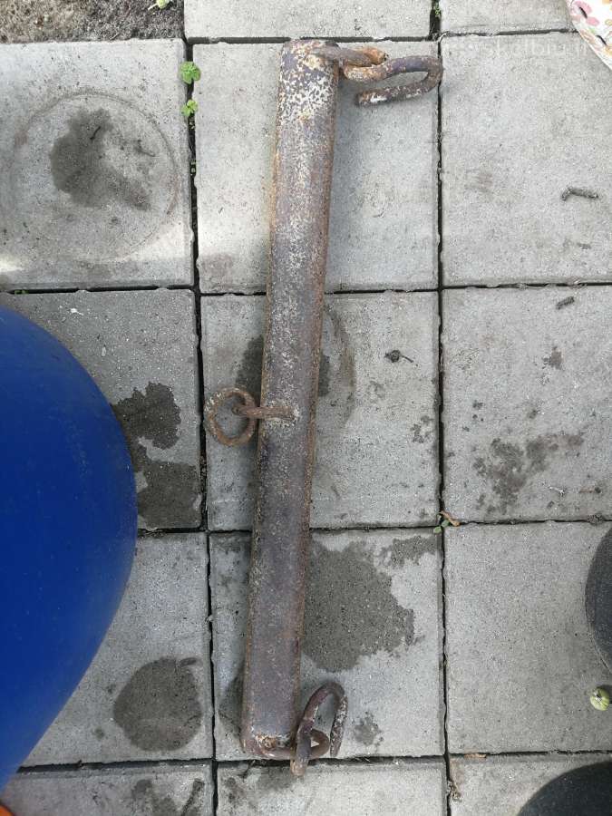 Seni arklinio vežimo metaliniai vogai - nuotraukos Nr. 4