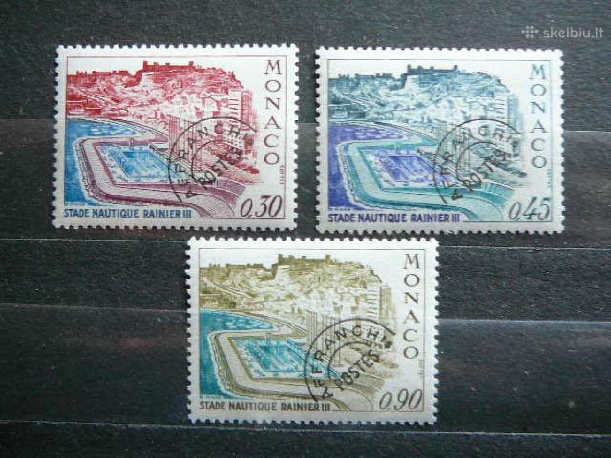 Plaukimo baseinas Monakas 1971 Mnh mn998