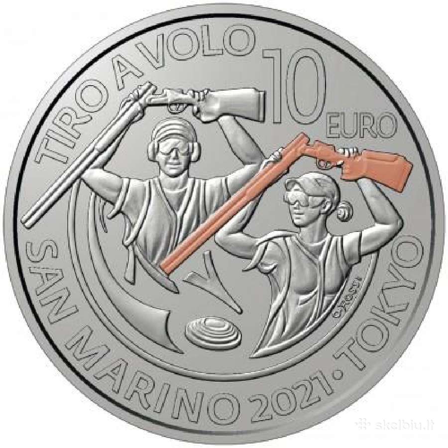 San Marino proginės ir apyvartinės euro monetos - nuotraukos Nr. 37