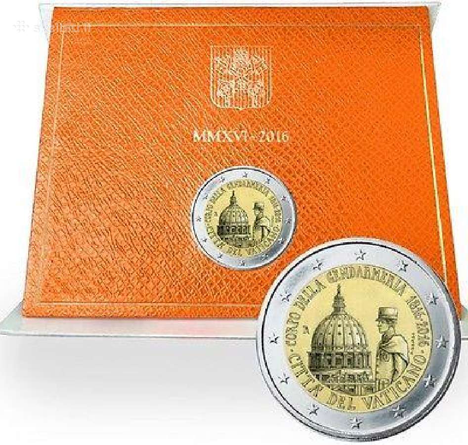 Vatikano 2 eurų proginės monetos ir rinkiniai - nuotraukos Nr. 12