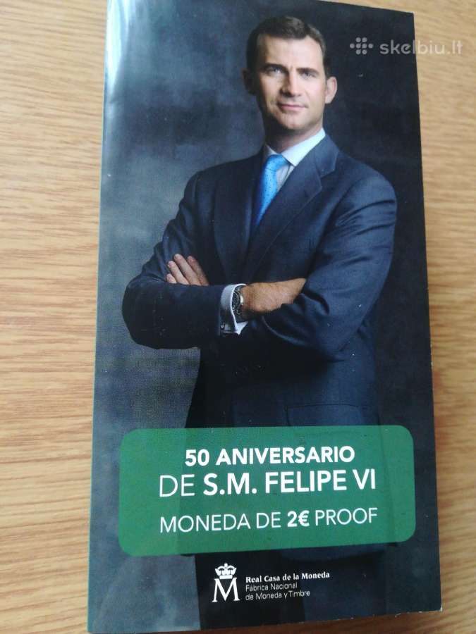 Ispanija 2018 m. proof