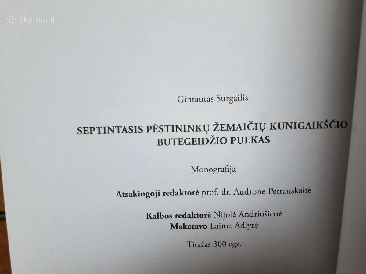 7-tasis pėst. Žemaičių kunig. Butegeidžio pulkas - nuotraukos Nr. 19