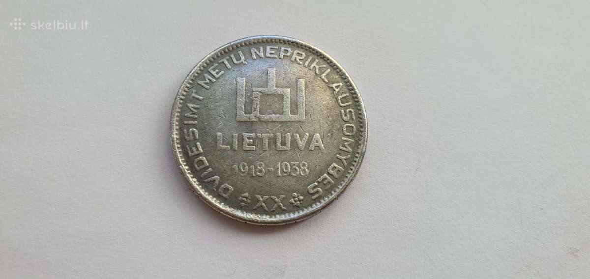 1938 10 litu A.smetona - nuotraukos Nr. 2