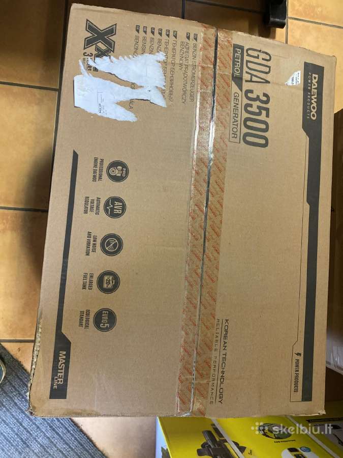 Daewoo Gda 3500e 3.2kw Avr elektros generatorius - nuotraukos Nr. 2