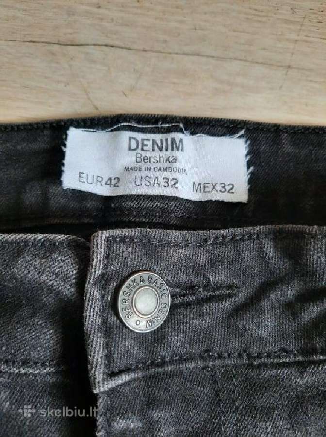 Juodi Bershka džinsai - nuotraukos Nr. 2