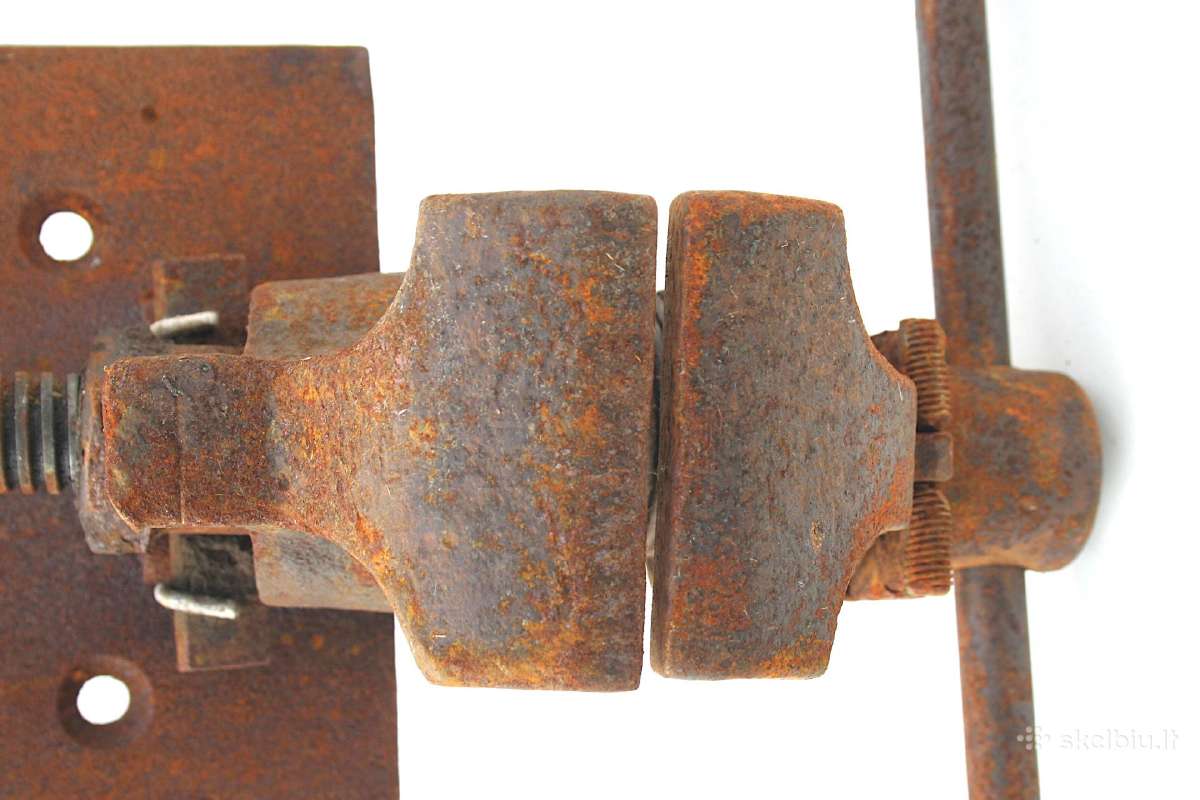 Senoviški kalvio spaustuvai metaliniai - nuotraukos Nr. 2