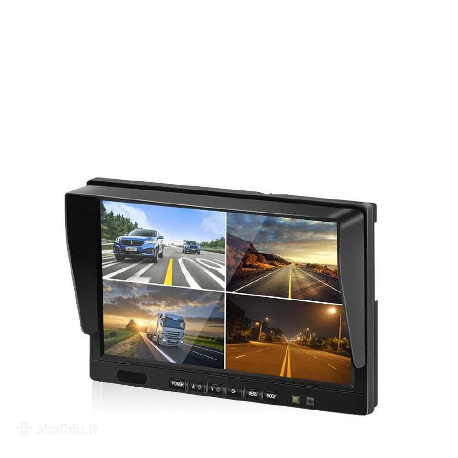 LCD monitorius 10 4ch ir keturios galinio vaizdo - nuotraukos Nr. 2