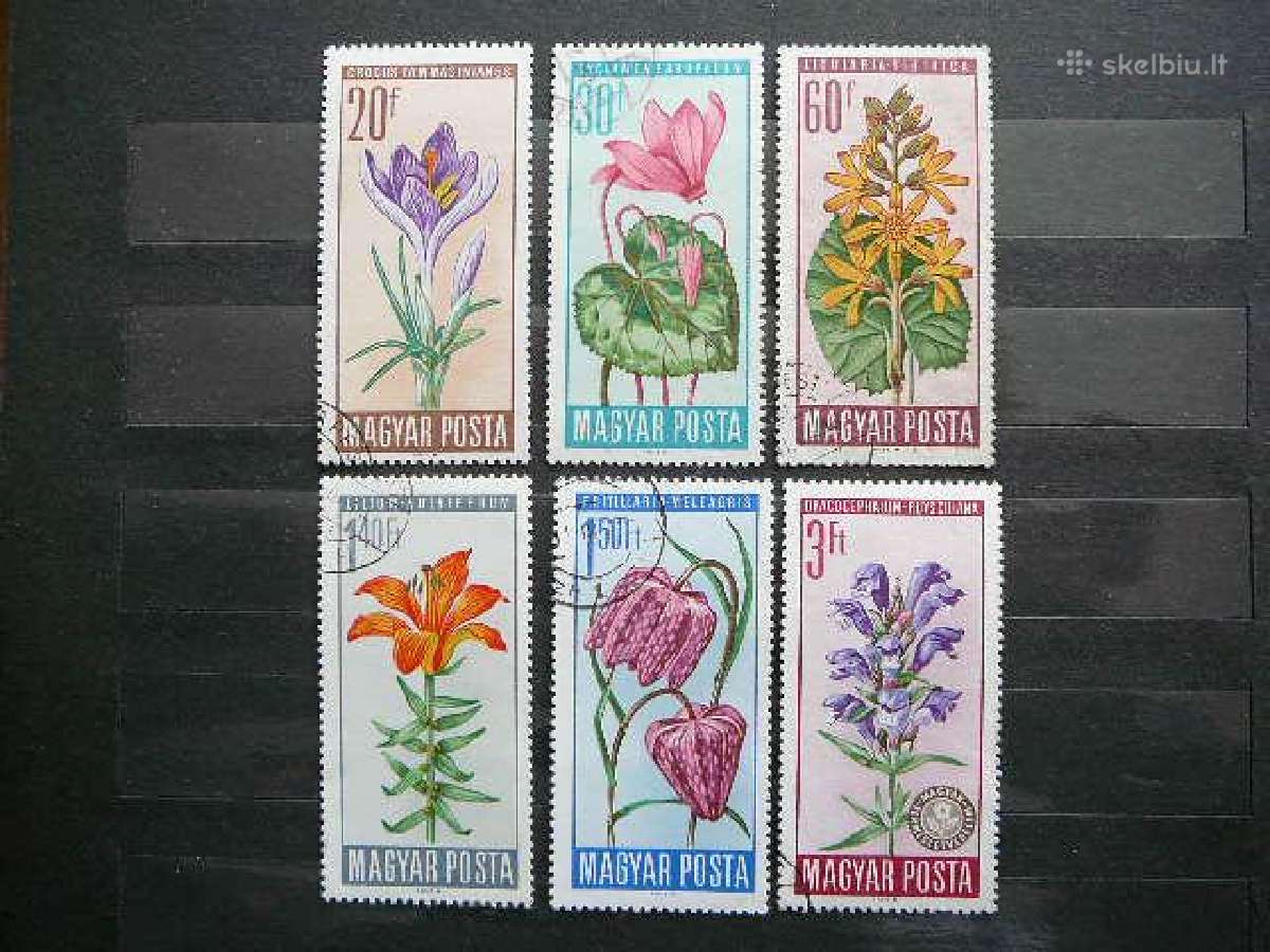 Geles Flora Vengrija 1966 antsp. v2212a
