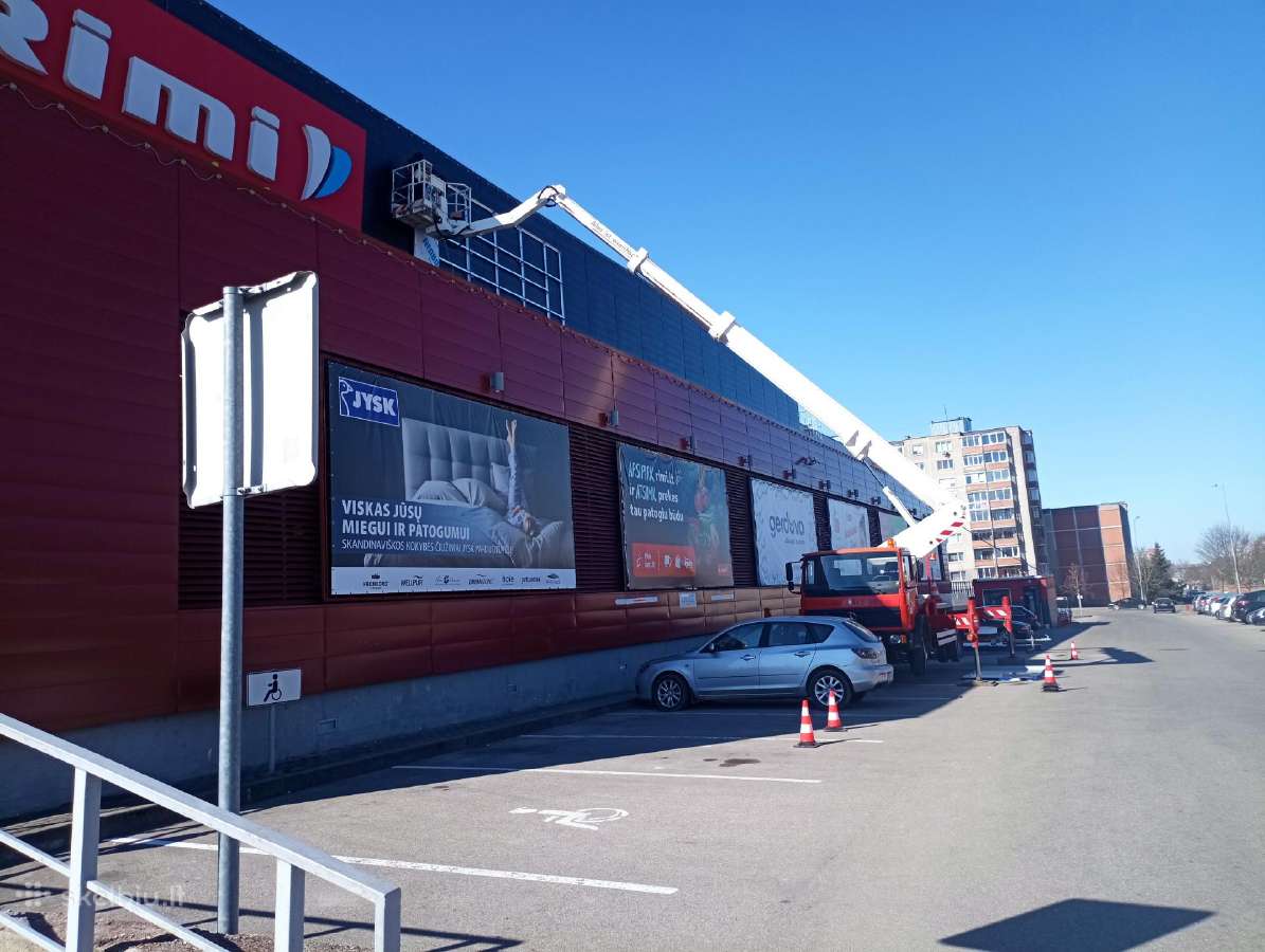 Bokštelis,autobokštelio nuoma.medziu pjovimas. - nuotraukos Nr. 18