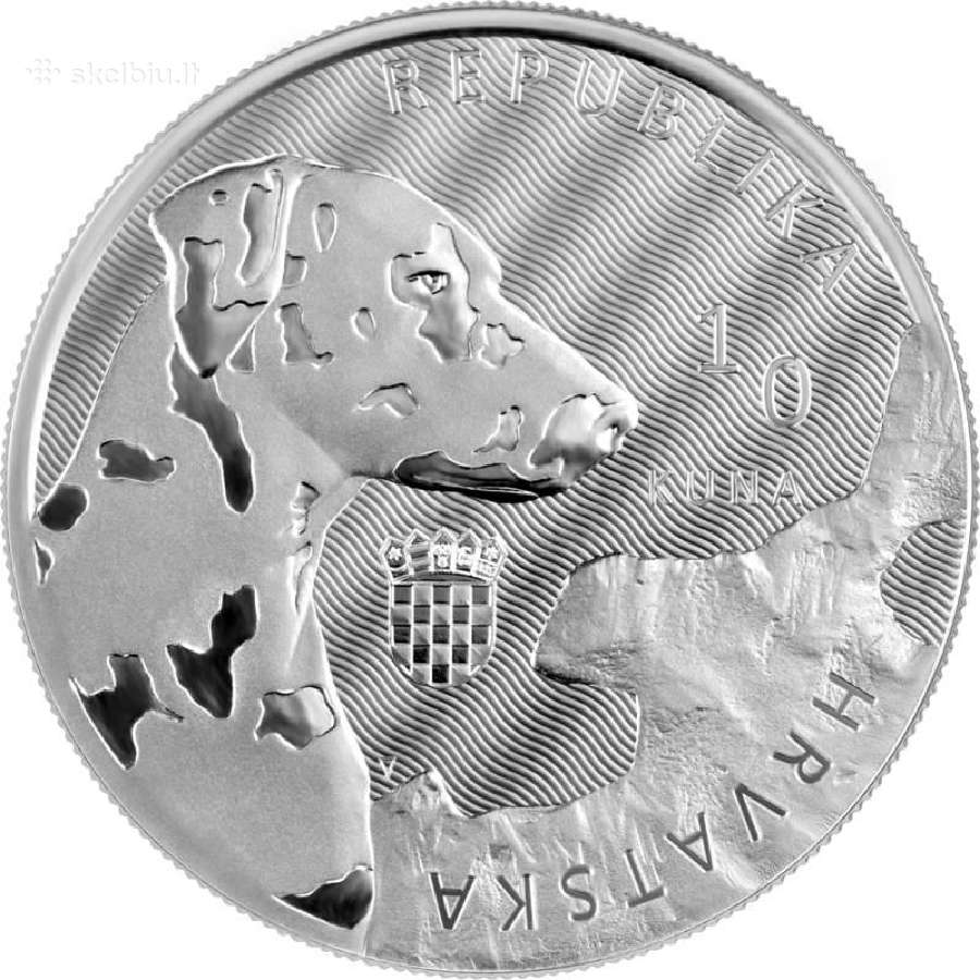 Kroatija 2021 Dalmatinas 1oz sidabras - nuotraukos Nr. 3