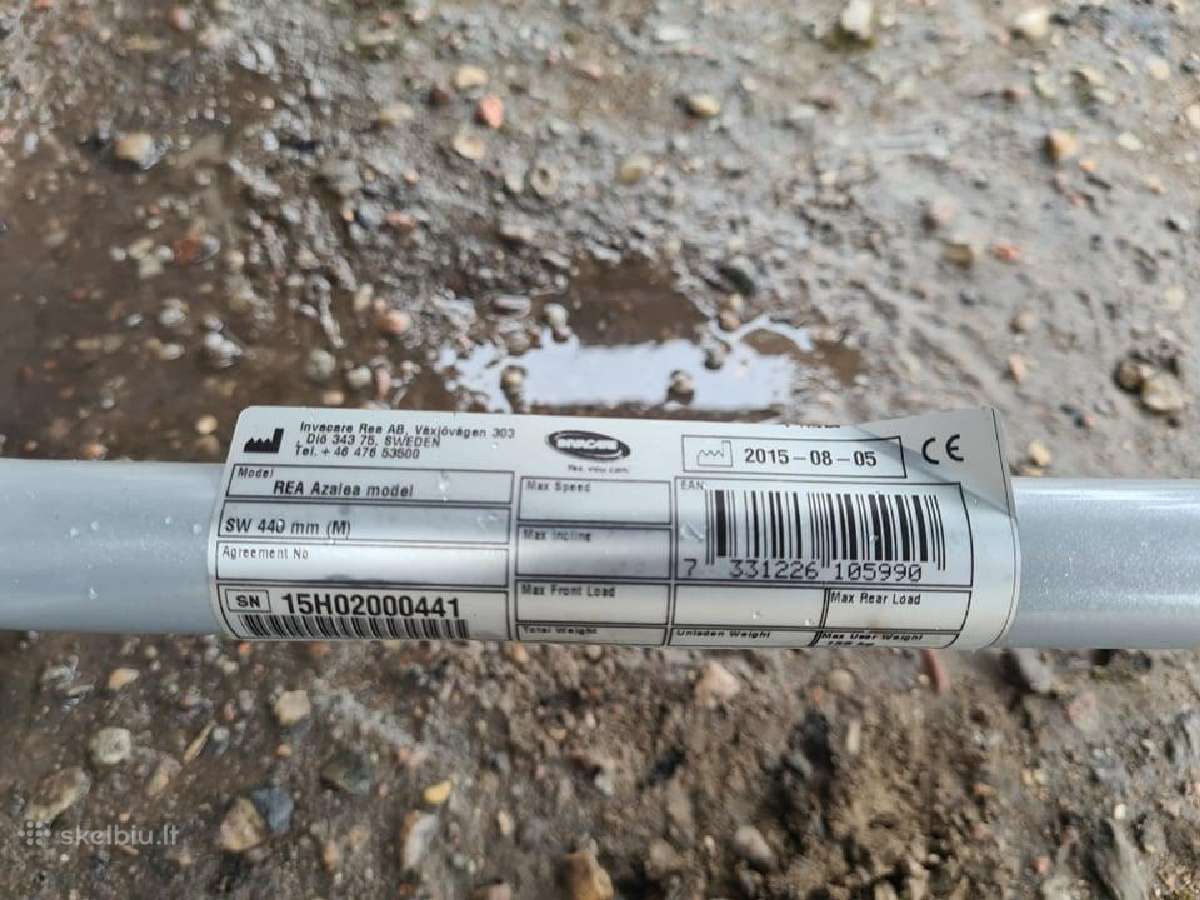 Multifunkcinis vežimėlis Invacare rea Azalea - nuotraukos Nr. 6