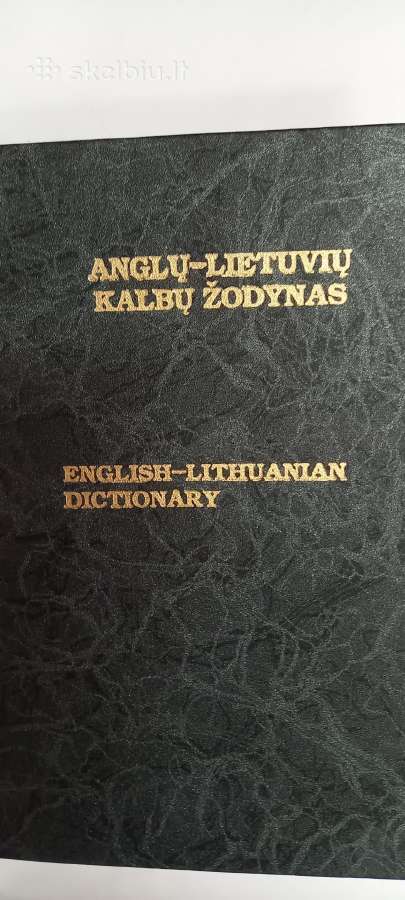 Knyga Anglu žodynas