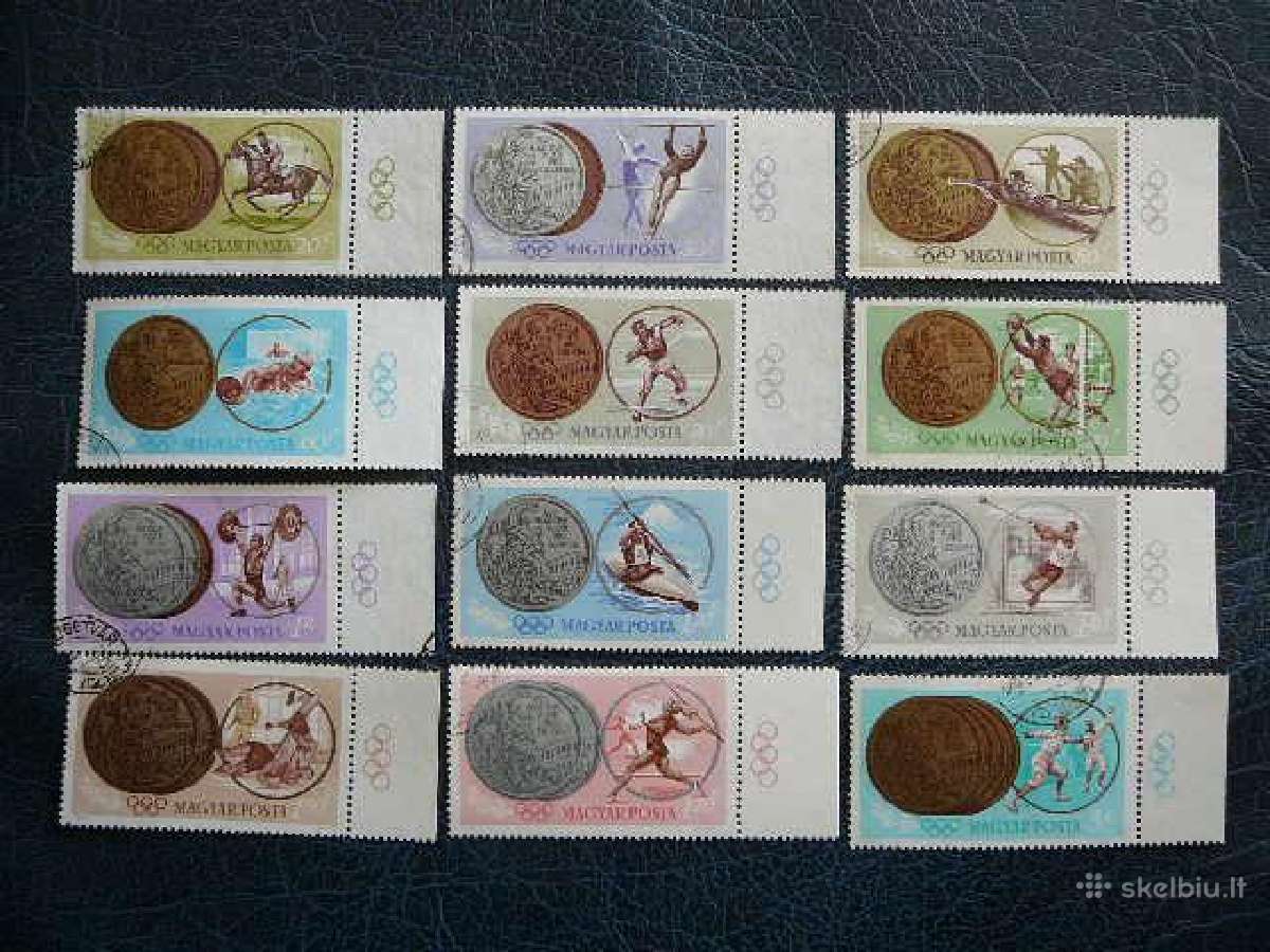 Olimpines vasaros Vengrija 1965 antsp. v2089a