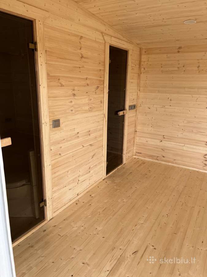Pirtis sauna 3,5x6 su dusu ir Wc - nuotraukos Nr. 5