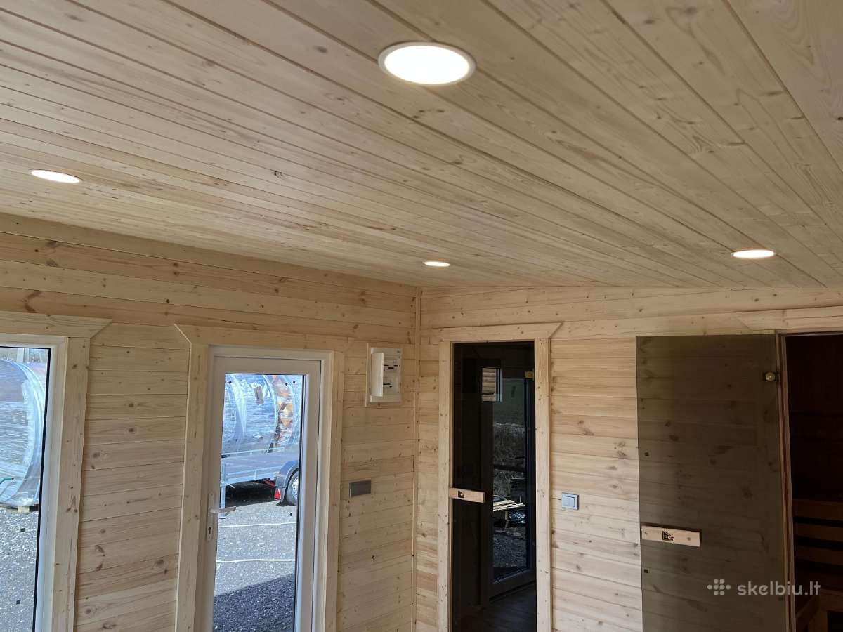 Pirtis sauna 3,5x6 su dusu ir Wc - nuotraukos Nr. 12