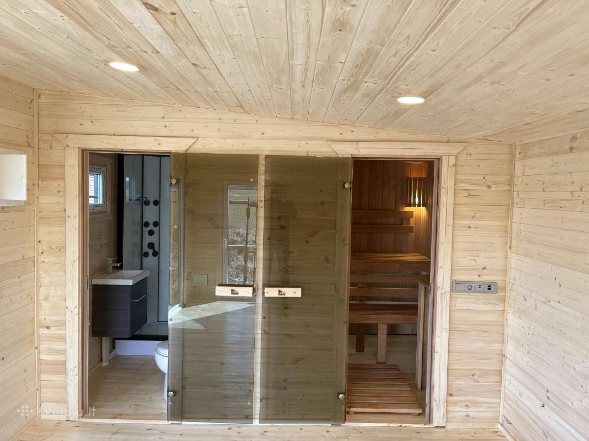 Pirtis sauna 3,5x6 su dusu ir Wc - nuotraukos Nr. 24