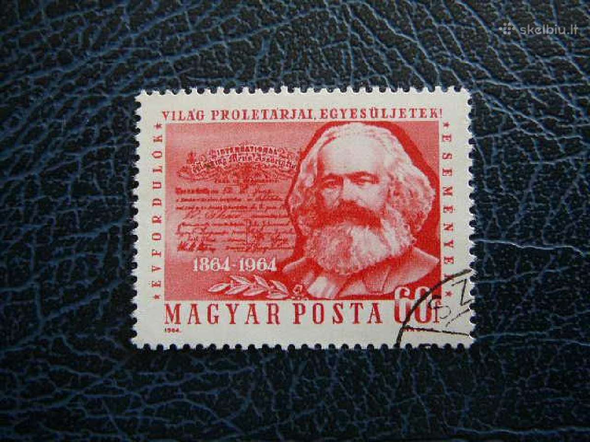Politikas K. Marksas Vengrija 1964 antsp. v2068a