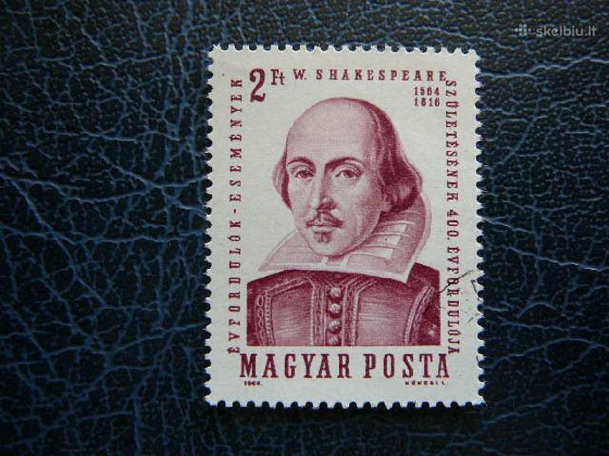 V. Sekspyras Dramaturgas Vengrija 1964 v2028a