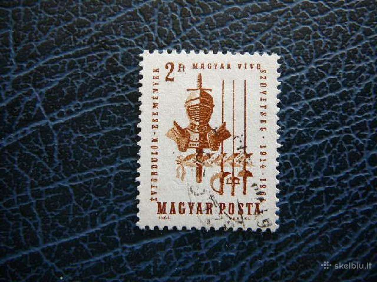 Sarvai Kardai Vengrija 1964 antsp v2008a