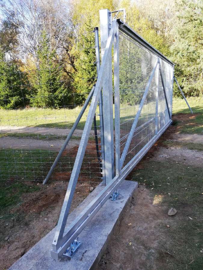 Segmentinės ir tinklinės tvoros - nuotraukos Nr. 19