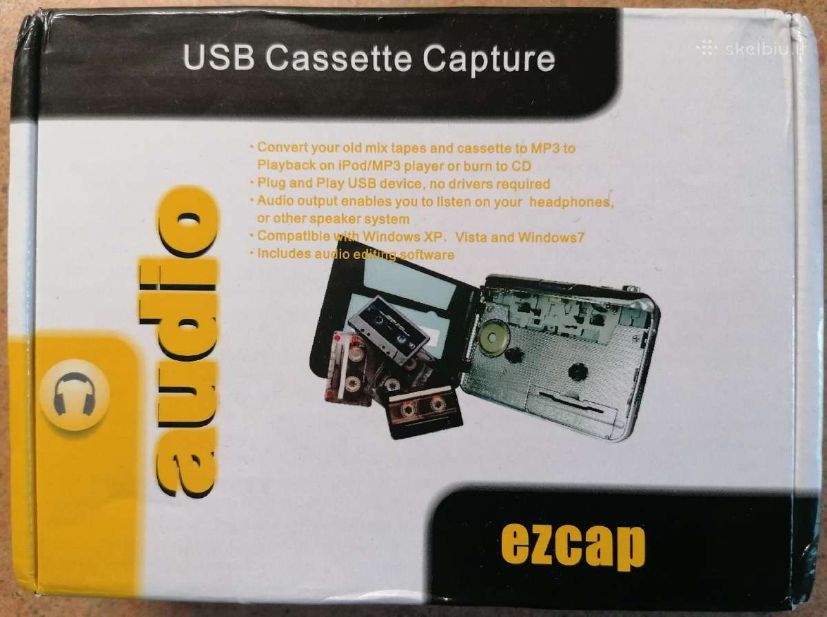 Parduodamas Audio Kasečių Usb Mp3 Konverteris - nuotraukos Nr. 2