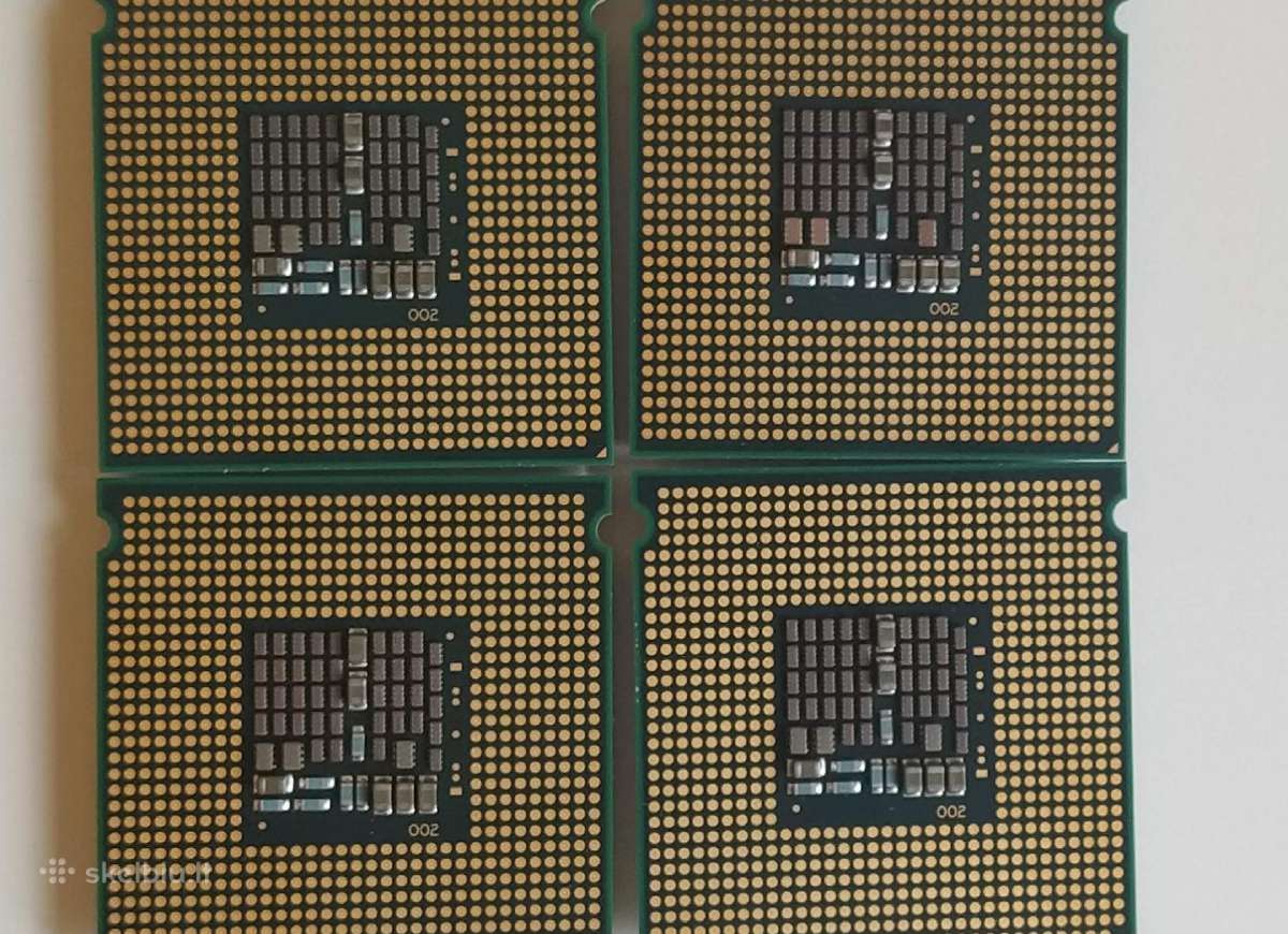 Intel Xeon procesoriai E5335 E5310 RAM 4gb 1gb - nuotraukos Nr. 3