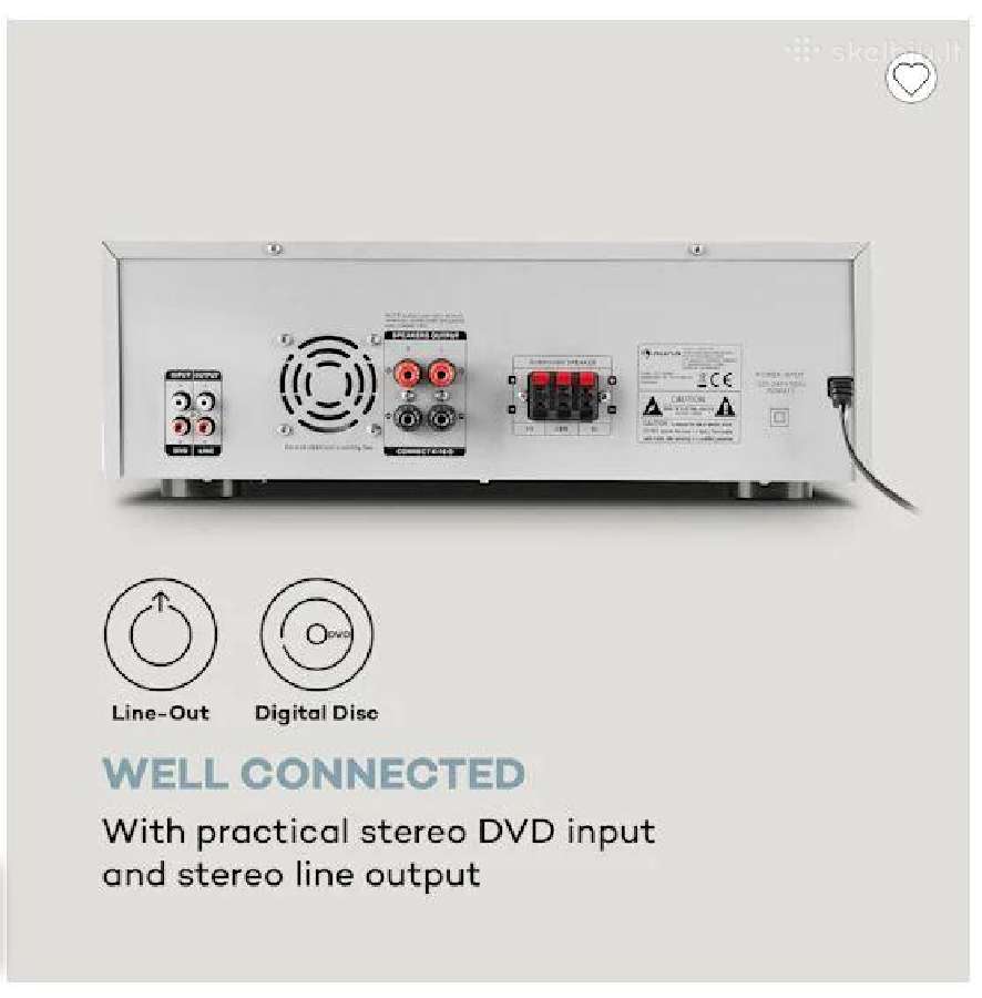 Naujas stiprintuvas auna Amp3800bt su bluetooth - nuotraukos Nr. 3