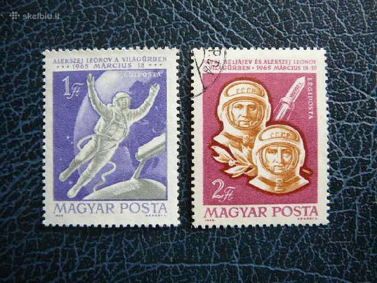 Kosmosas Vengrija 1965 antsp. v2120a