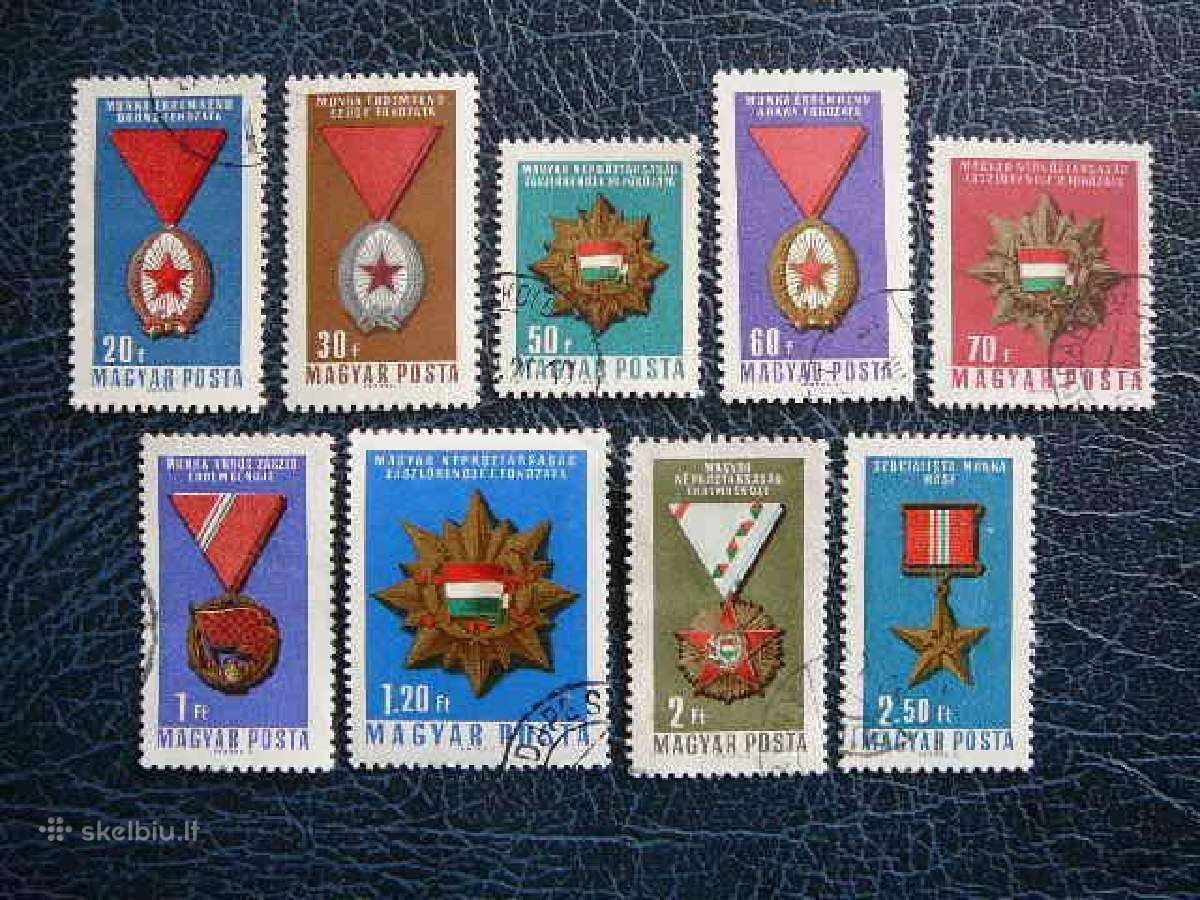Ordinai Vengrija 1966 antsp. v2222a