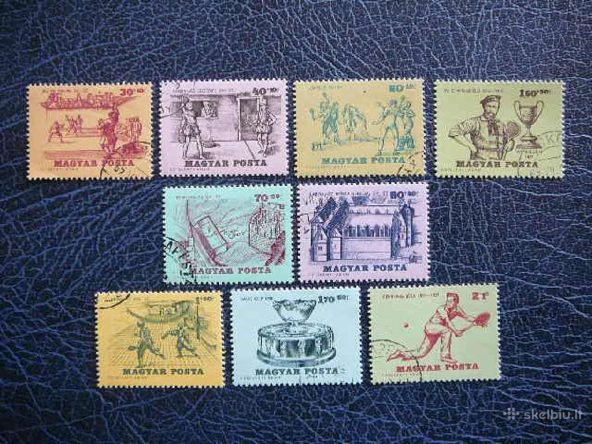 Tenisas Sportas Vengrija 1965 antsp. v2127a