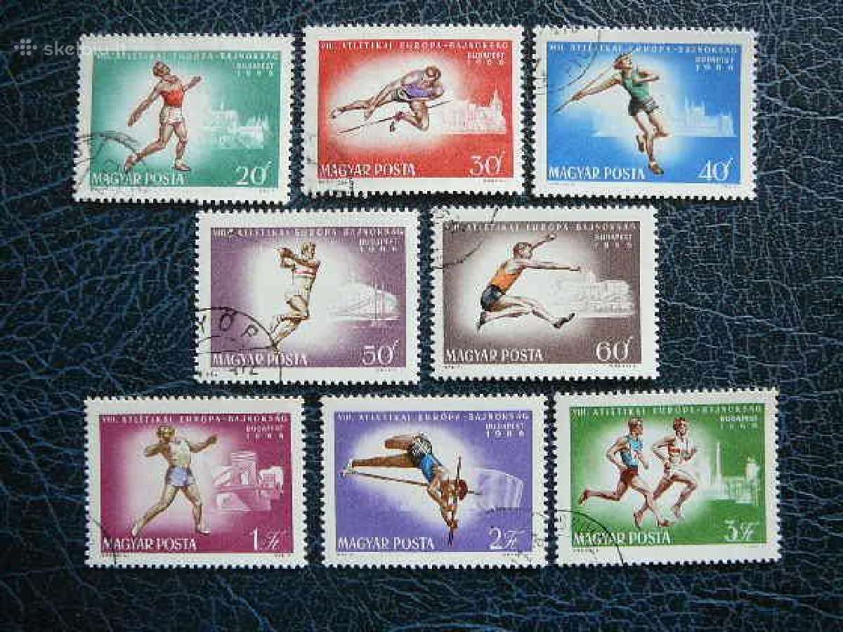 Sportas Vengrija 1966 antsp. v2262a