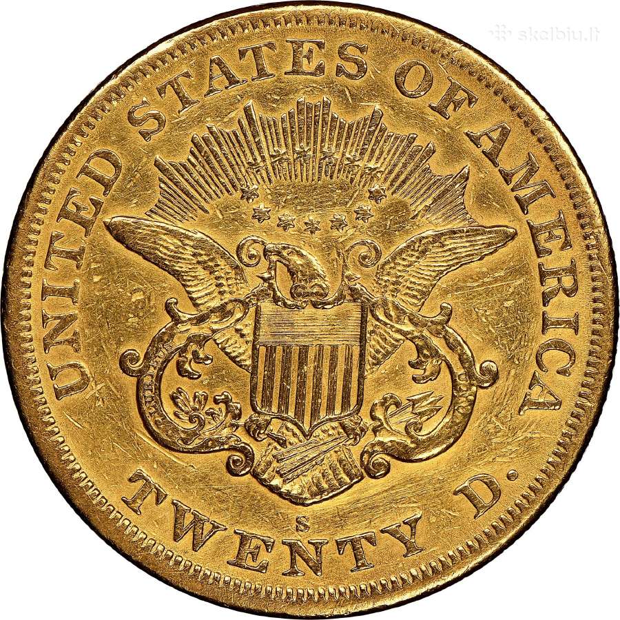 Perku auksinius JAV Usa Amerikos dolerius