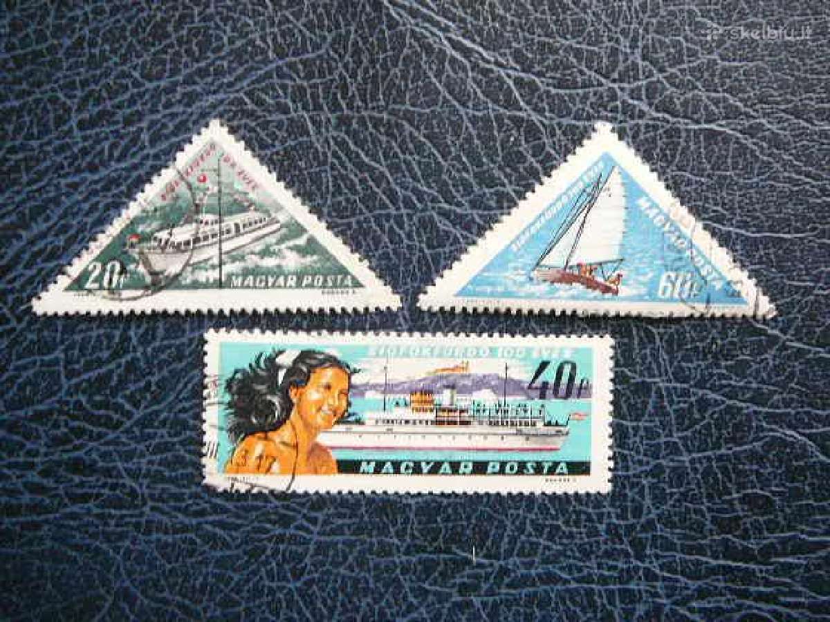 Burlaiviai Laivai Vengrija 1963 antsp. v1938a