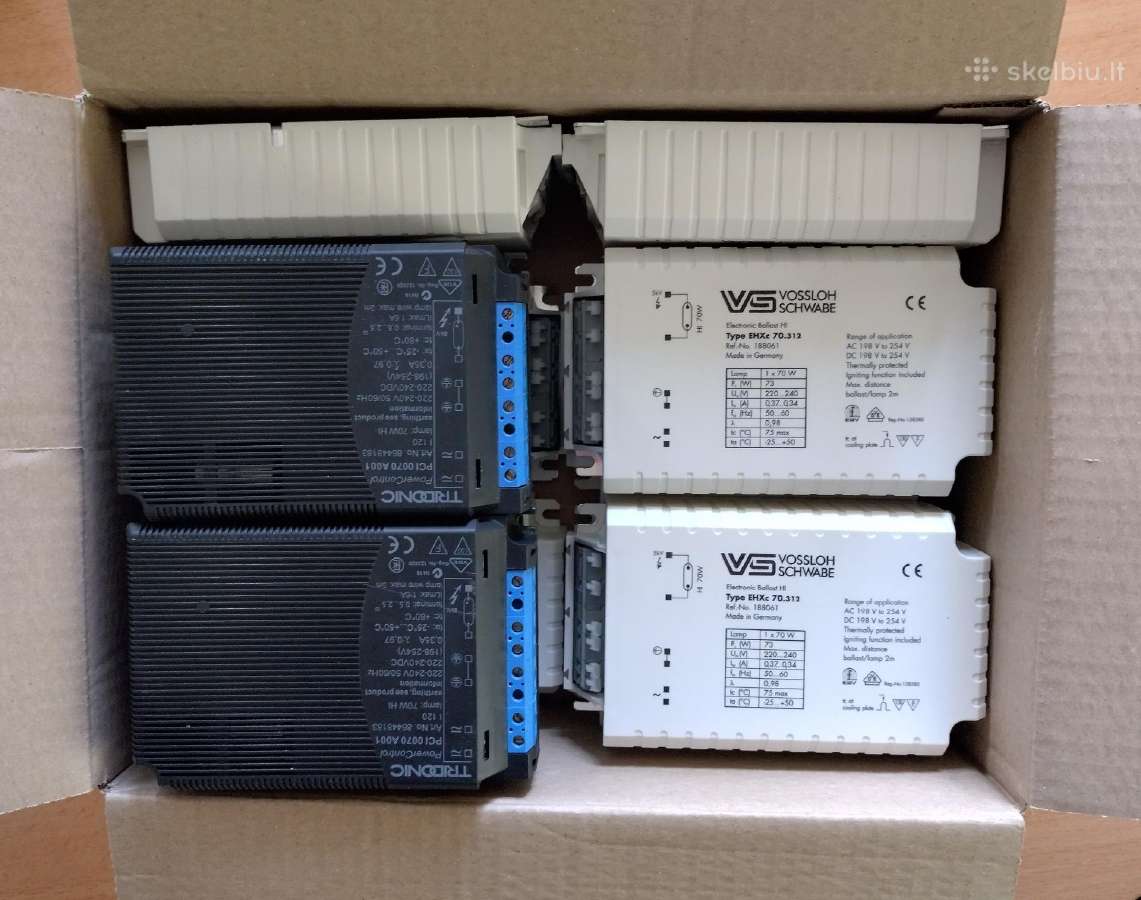 Paleidėjas metalo halogeninėms lempoms 70w - nuotraukos Nr. 6