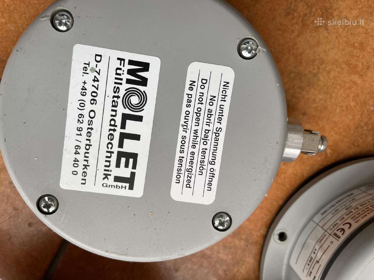 Membraniniai lygio jutikliai Mollet Mfe-ee-b3 - nuotraukos Nr. 2