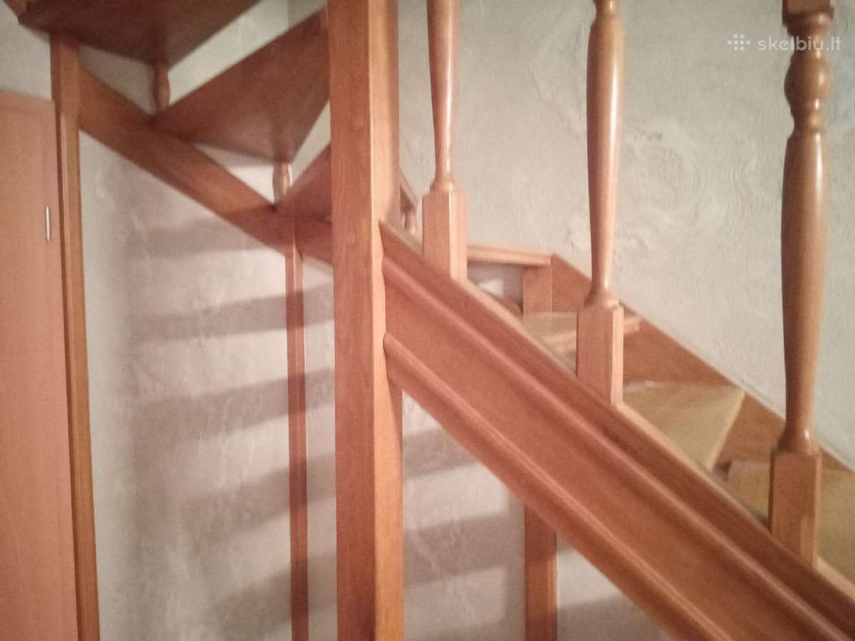 Medinių laiptų restauravimas, atnaujinimas - nuotraukos Nr. 15