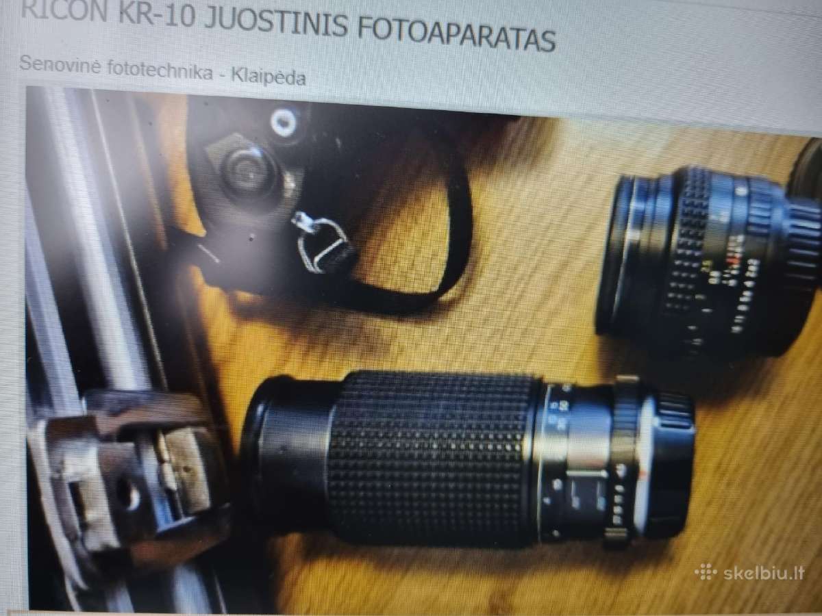 Ricon Kr-10 Juostinis Foto Aparatas - nuotraukos Nr. 2