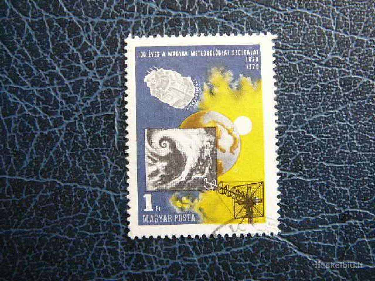 Kosmosas Vengrija 1970 antsp. v2580a