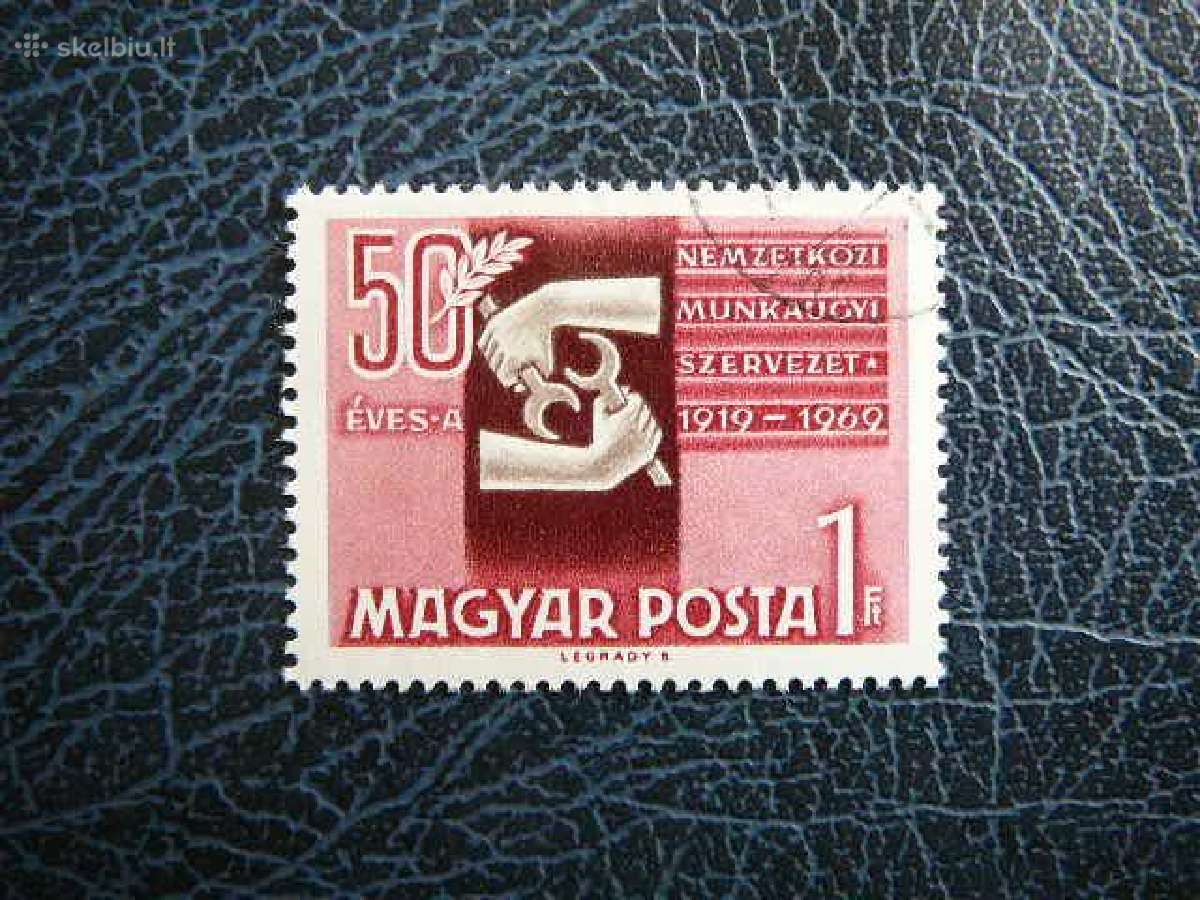 Rankos Darbas Vengrija 1969 antsp v2505a
