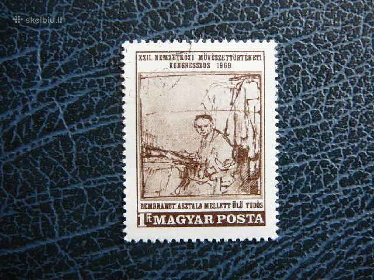 Daile Rembrantas Vengrija 1969 antsp v2536a