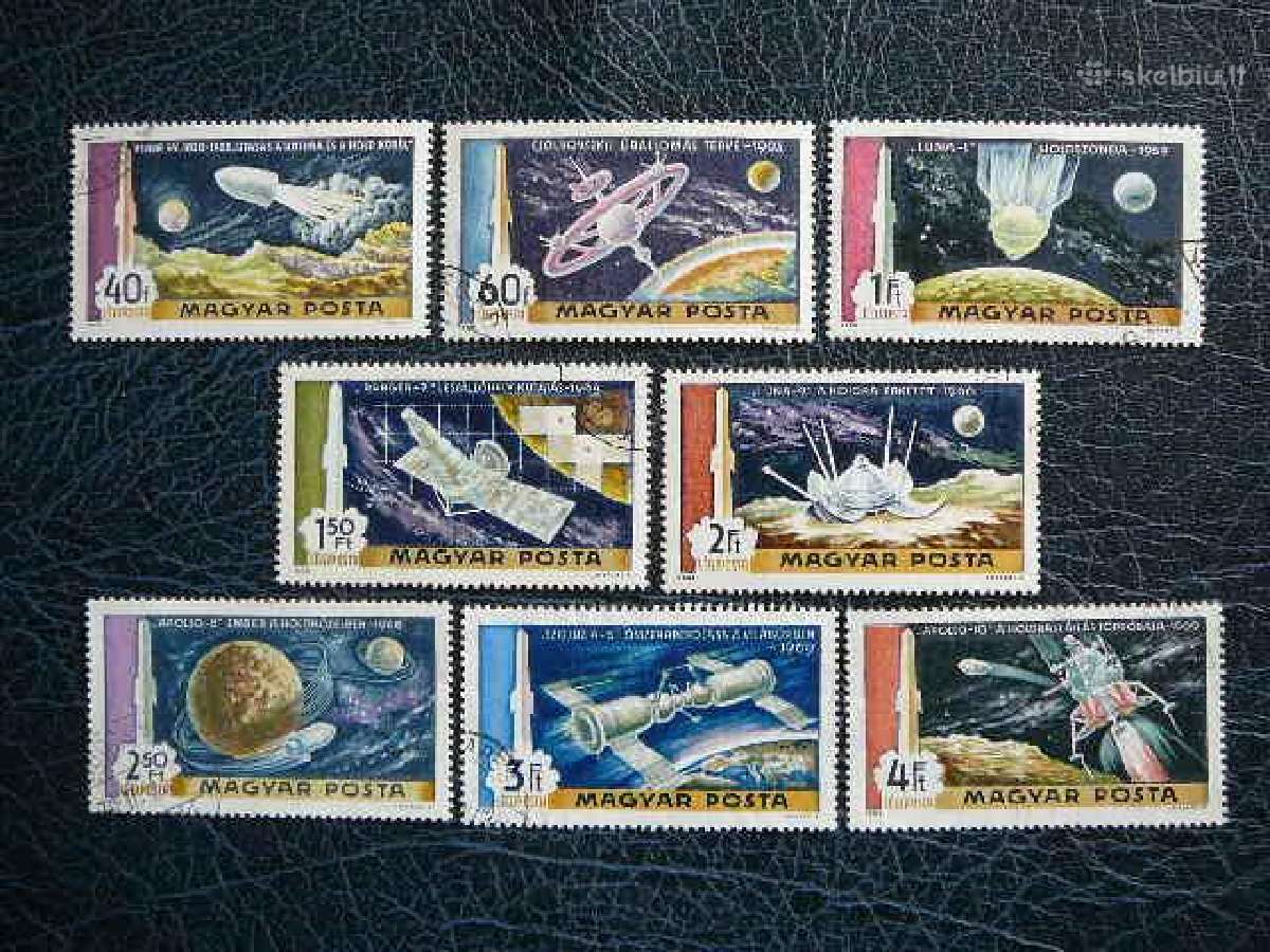 Kosmosas Vengrija 1969 antsp v2547a