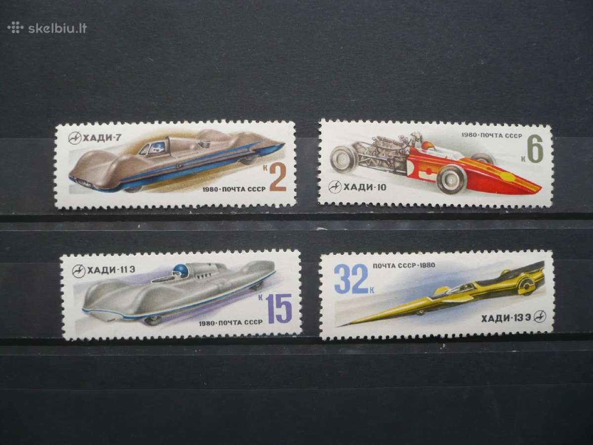 1980 metų lenktyniniai automobiliai Mhn