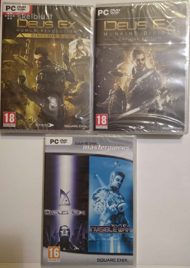 Deus Ex Pc žaidimai