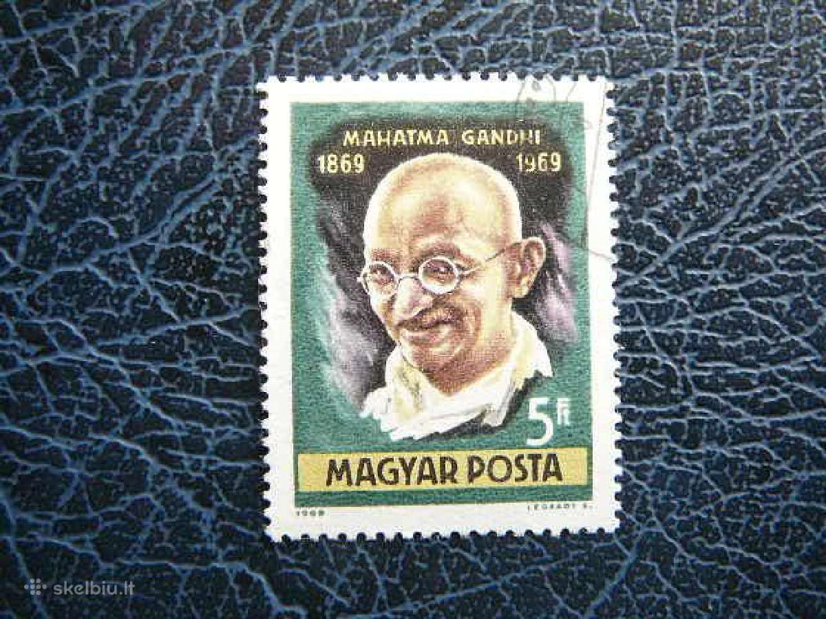 Mahatma Gandis Vengrija 1969 antsp v2544a