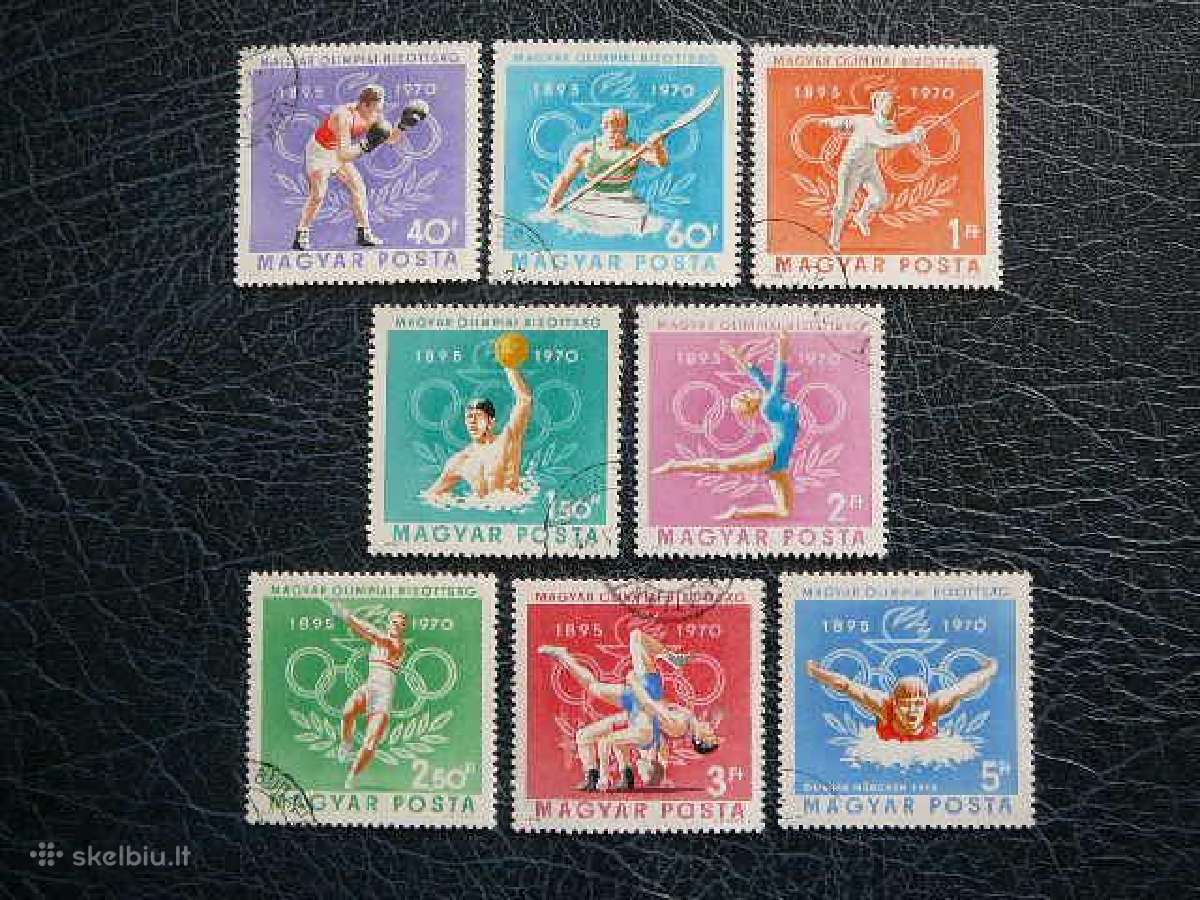 Olimpines vasaros Vengrija 1970 antsp. v2616a