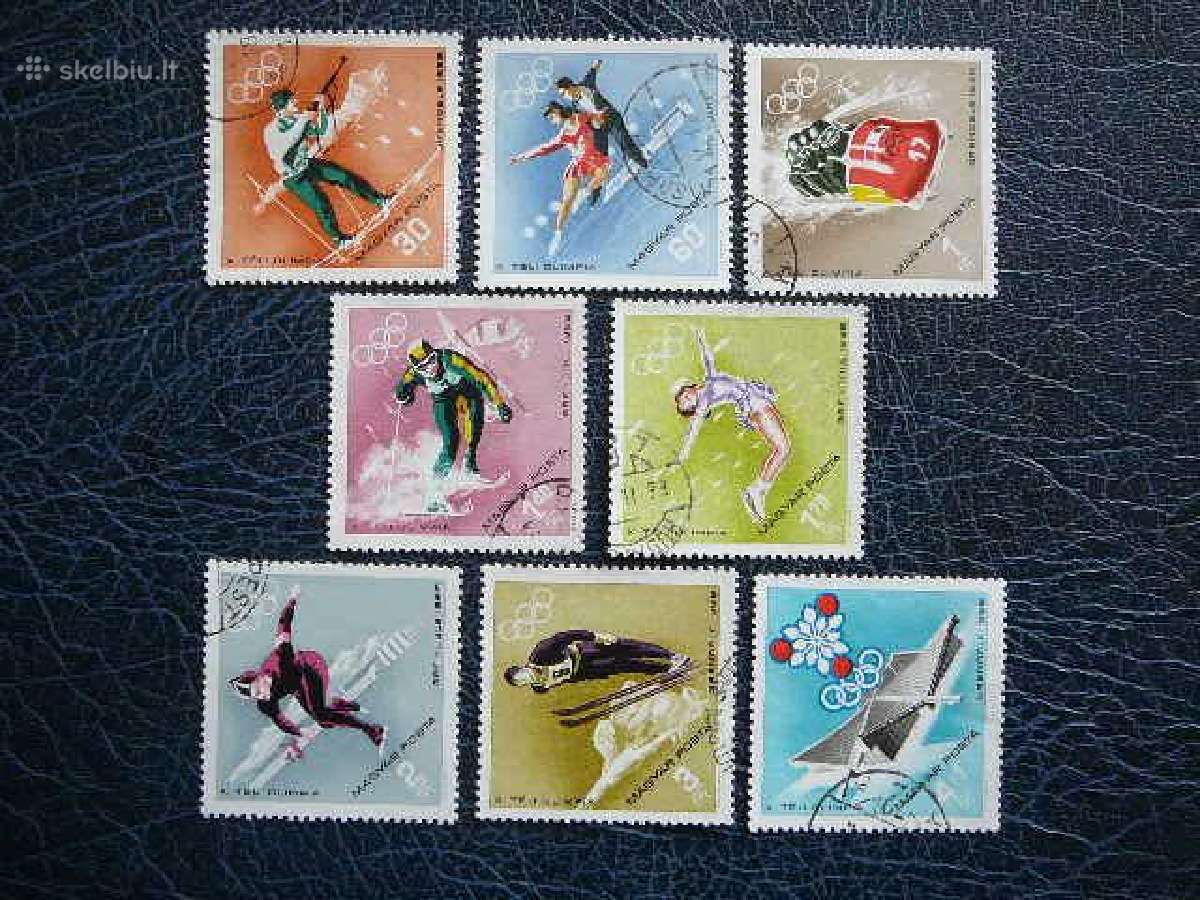 Olimpines ziemos Vengrija 1968 antsp. v2379a