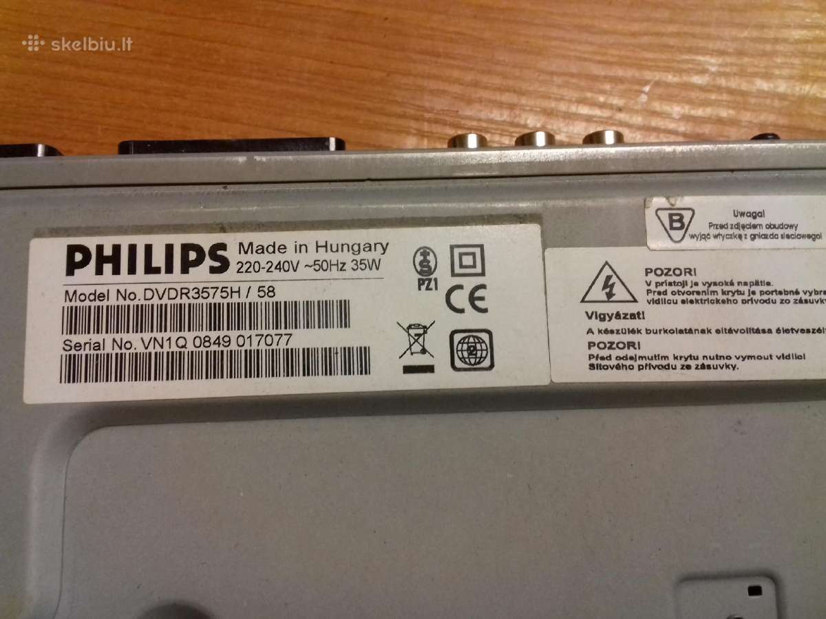 Philips grotuvas. - nuotraukos Nr. 8